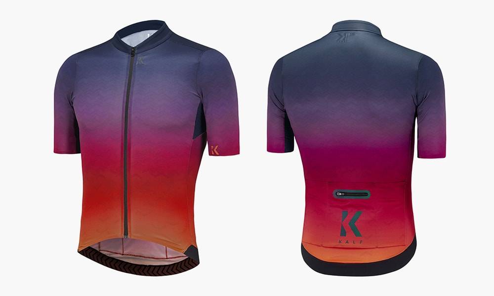 Kalf Flux Print Men's Short Sleeve Jersey